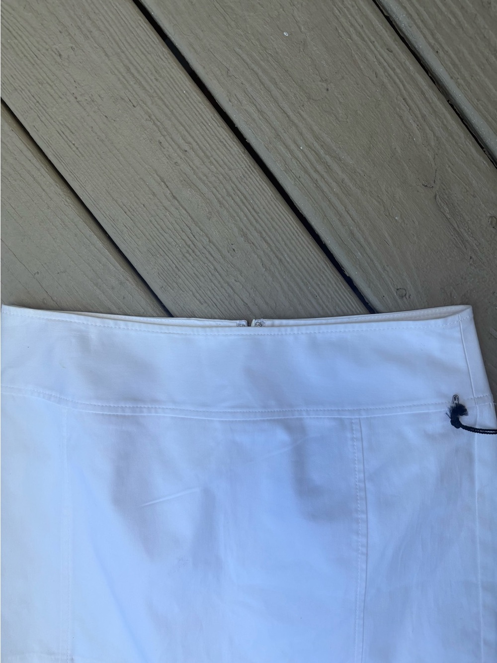 NWT EXPRESS White Women’s Mini Skirt, Size: 6 - Picture 3 of 11